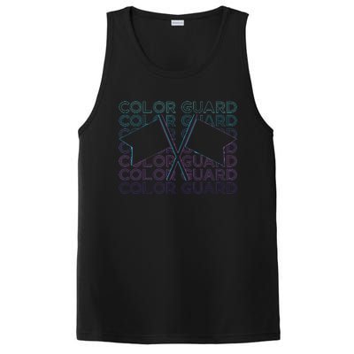 Color Guard Colour Guard Retro PosiCharge Competitor Tank