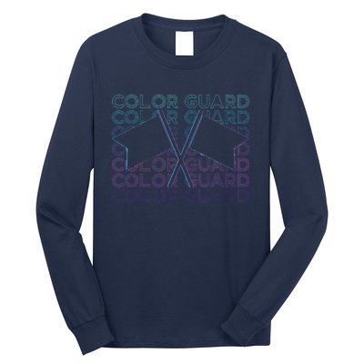 Color Guard Colour Guard Retro Long Sleeve Shirt