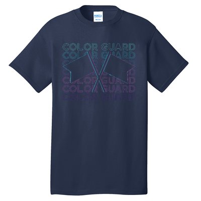 Color Guard Colour Guard Retro Tall T-Shirt