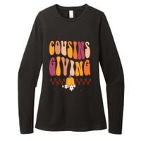 Cousins Giving Cute Pumpkin Cousin Crew Thanksgiving Family Womens CVC Long Sleeve Shirt