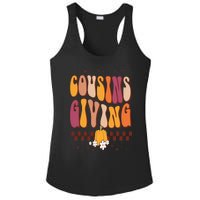 Cousins Giving Cute Pumpkin Cousin Crew Thanksgiving Family Ladies PosiCharge Competitor Racerback Tank