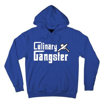 Culinary Gangster Cool Chef Cutlery Gift Hooded Gift Tall Hoodie