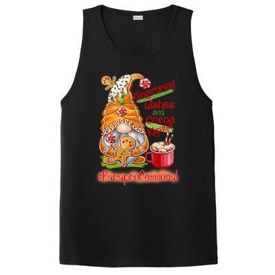 Christmas Gnome Cookies Paraprofessional Coffee Latte Xmas PosiCharge Competitor Tank