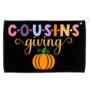 Cousins Giving Cute Pumpkin Cousin Crew Thanksgiving Family Great Gift Grommeted Golf Towel