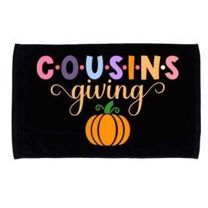 Cousins Giving Cute Pumpkin Cousin Crew Thanksgiving Family Great Gift Microfiber Hand Towel