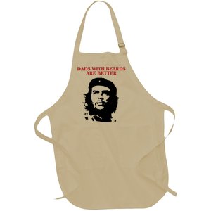 Che Guevara Dads With Beards Are Better Gift Full-Length Apron With Pockets