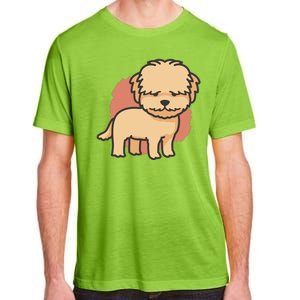 Cute Goldendoodle Dog Adult ChromaSoft Performance T-Shirt