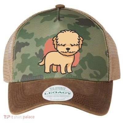 Cute Goldendoodle Dog Legacy Tie Dye Trucker Hat