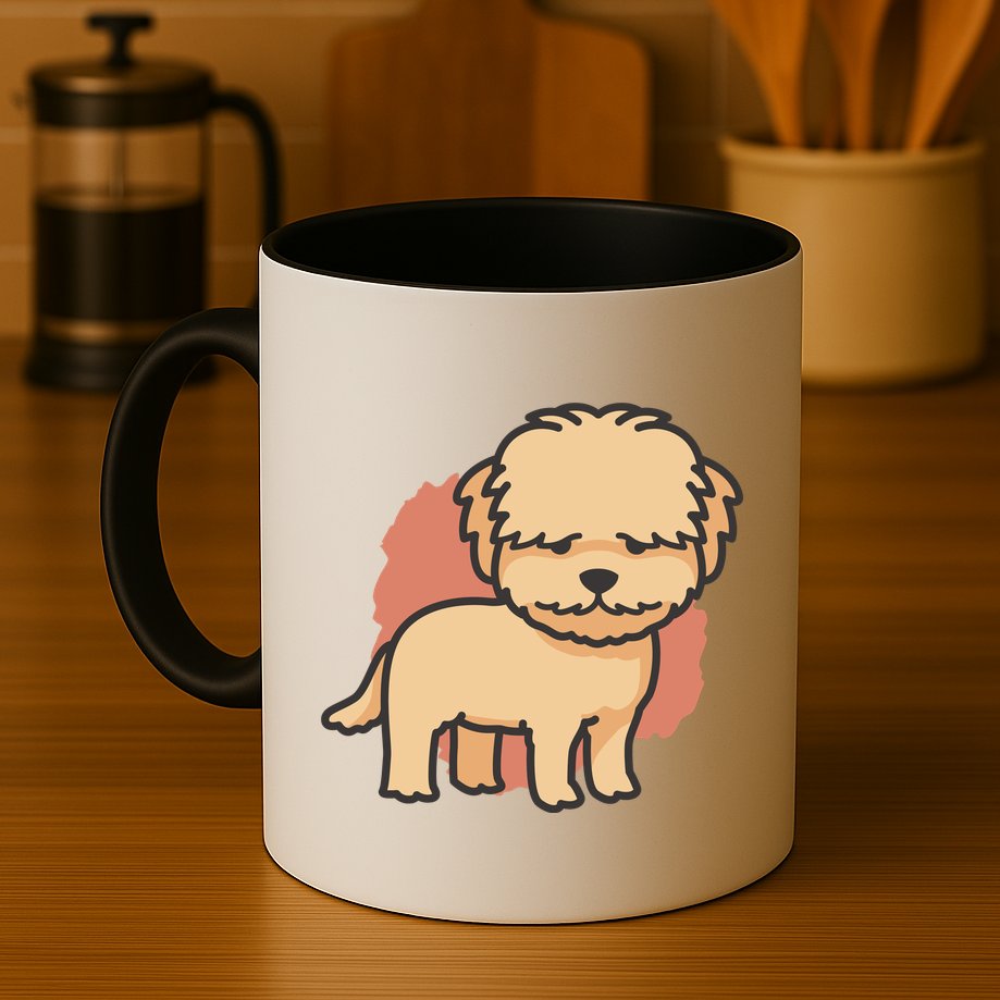 Cute Goldendoodle Dog Mug
