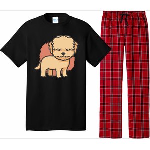 Cute Goldendoodle Dog Pajama Set