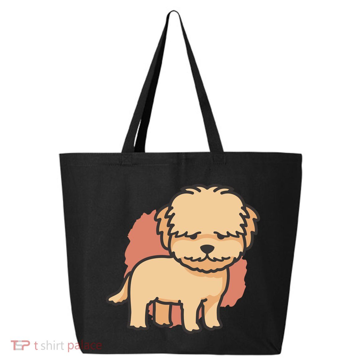 Cute Goldendoodle Dog 25L Jumbo Tote