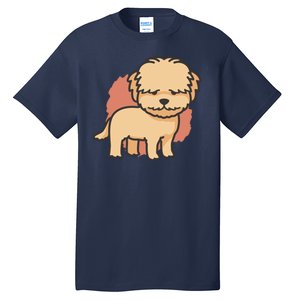 Cute Goldendoodle Dog Tall T-Shirt