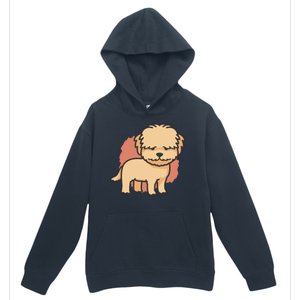 Cute Goldendoodle Dog Urban Pullover Hoodie