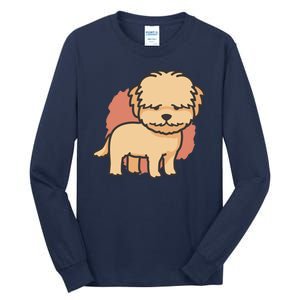 Cute Goldendoodle Dog Tall Long Sleeve T-Shirt