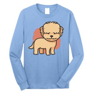 Cute Goldendoodle Dog Long Sleeve Shirt