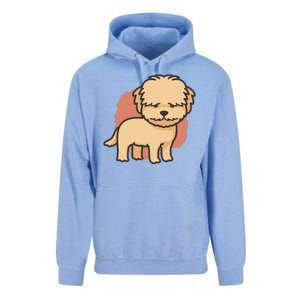 Cute Goldendoodle Dog Unisex Surf Hoodie