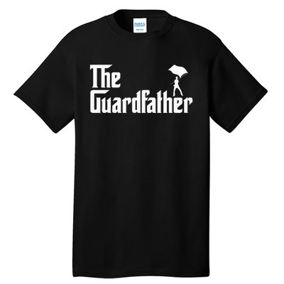 Color Guard Dad Marching Band Colorguard The Guardfather Tall T-Shirt