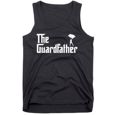 Color Guard Dad Marching Band Colorguard The Guardfather Tank Top