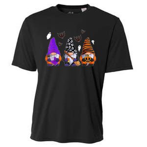 Cute Gnomes Design Thanksgiving Halloween Cooling Performance Crew T-Shirt