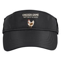 Chicken Game DonT Look At The Chicken Adult Drive Performance Visor