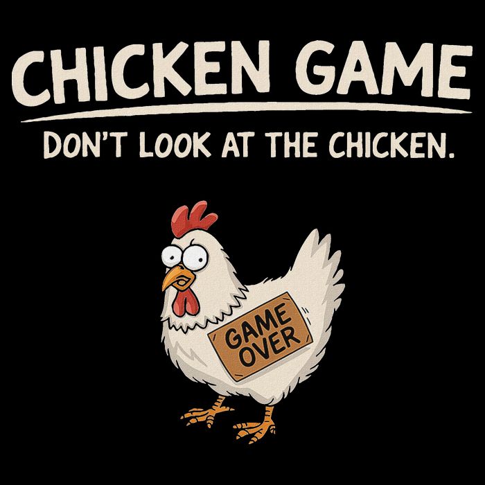 Chicken Game DonT Look At The Chicken Bucket Hat