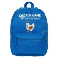 Chicken Game DonT Look At The Chicken 16 in Basic Backpack