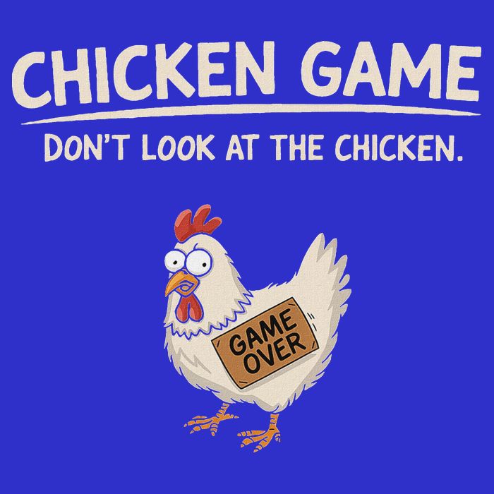 Chicken Game DonT Look At The Chicken 16 in Basic Backpack