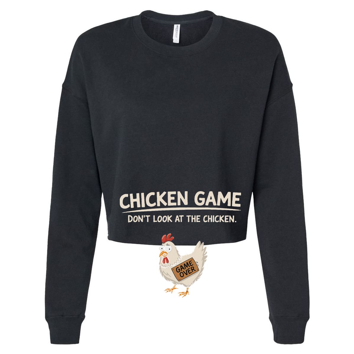 Chicken Game DonT Look At The Chicken Sustainable Knit Beanie