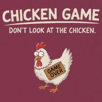 Chicken Game DonT Look At The Chicken 16oz Travel Tumbler