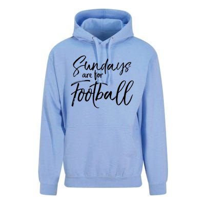 Cute Game Day Fun Sundays Are For Football Gift Unisex Surf Hoodie