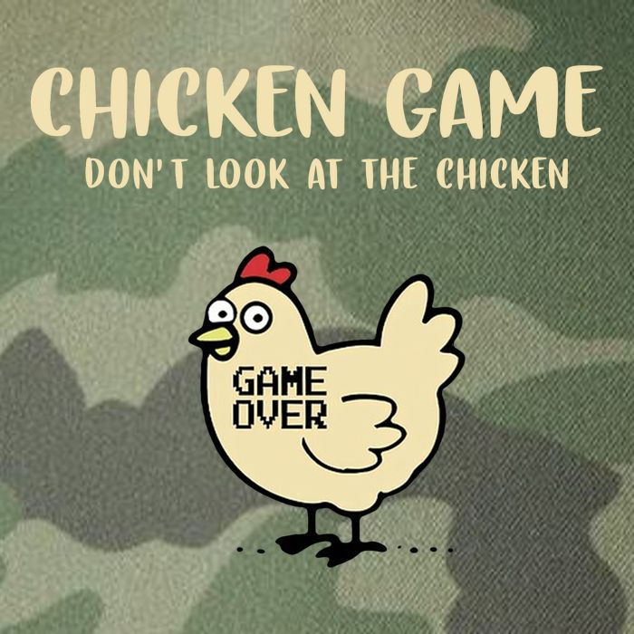 Chicken Game Dont Look At The Chicken Funny Legacy Tie Dye Trucker Hat