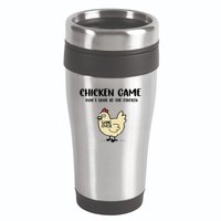 Chicken Game Dont Look At The Chicken Funny 16oz Travel Tumbler