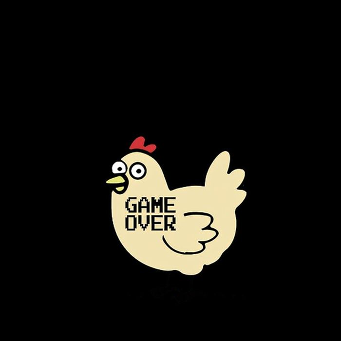 Chicken Game Dont Look At The Chicken Funny 16oz Travel Tumbler