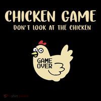 Chicken Game Dont Look At The Chicken Funny Sustainable Knit Beanie
