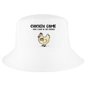 Chicken Game Dont Look At The Chicken Funny Cool Comfort Performance Bucket Hat