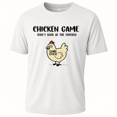 Chicken Game Dont Look At The Chicken Funny Performance Shirt