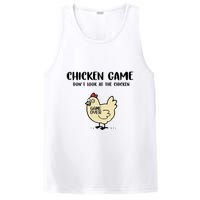 Chicken Game Dont Look At The Chicken Funny PosiCharge Competitor Tank