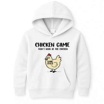 Chicken Game Dont Look At The Chicken Funny Kids Hoodie