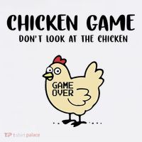 Chicken Game Dont Look At The Chicken Funny Wool Snapback Cap