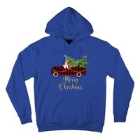 Christmas Gnome Driving Red Buffalo Plaid Christmas Truck Great Gift Hoodie