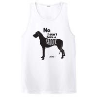 Cute Great Dane Mom Top Large Dog No I Dont Have A Saddle PosiCharge Competitor Tank