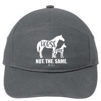 Cute Great Dane Top Funny Dog Mom Horse Dane Not The Same 7-Panel Snapback Hat