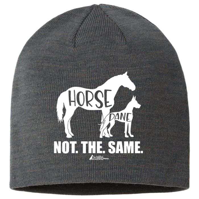 Cute Great Dane Top Funny Dog Mom Horse Dane Not The Same Sustainable Beanie