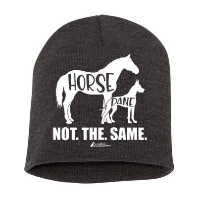 Cute Great Dane Top Funny Dog Mom Horse Dane Not The Same Short Acrylic Beanie