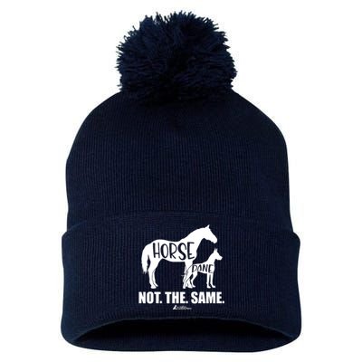 Cute Great Dane Top Funny Dog Mom Horse Dane Not The Same Pom Pom 12in Knit Beanie