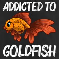 Cute Goldfish Design Pet Fish Goldfish Lover Gift 7 Panel Mesh Trucker Snapback Hat