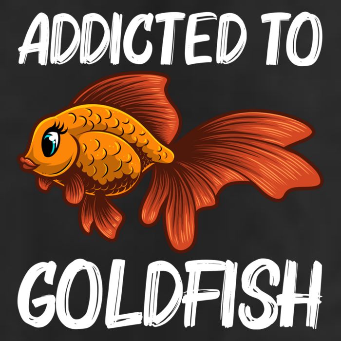 Cute Goldfish Design Pet Fish Goldfish Lover Gift 7 Panel Mesh Trucker Snapback Hat