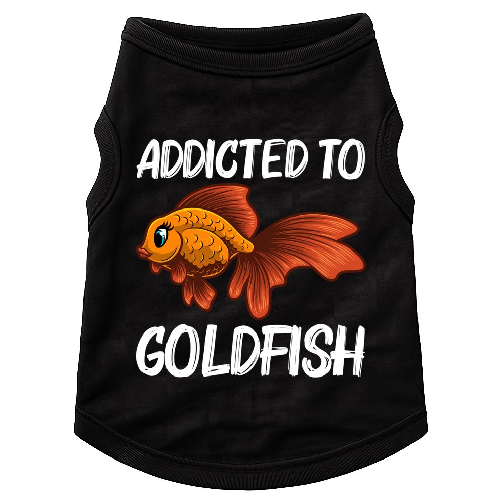 Cute Goldfish Design Pet Fish Goldfish Lover Gift Doggie Tank