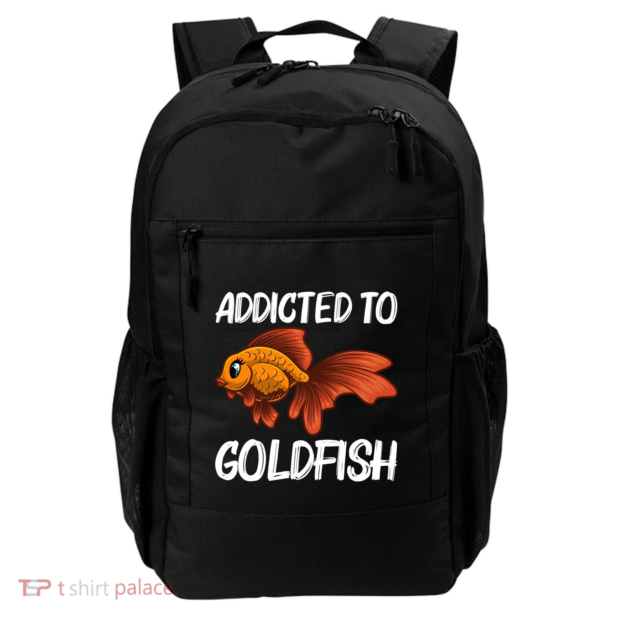 Cute Goldfish Design Pet Fish Goldfish Lover Gift Backpack