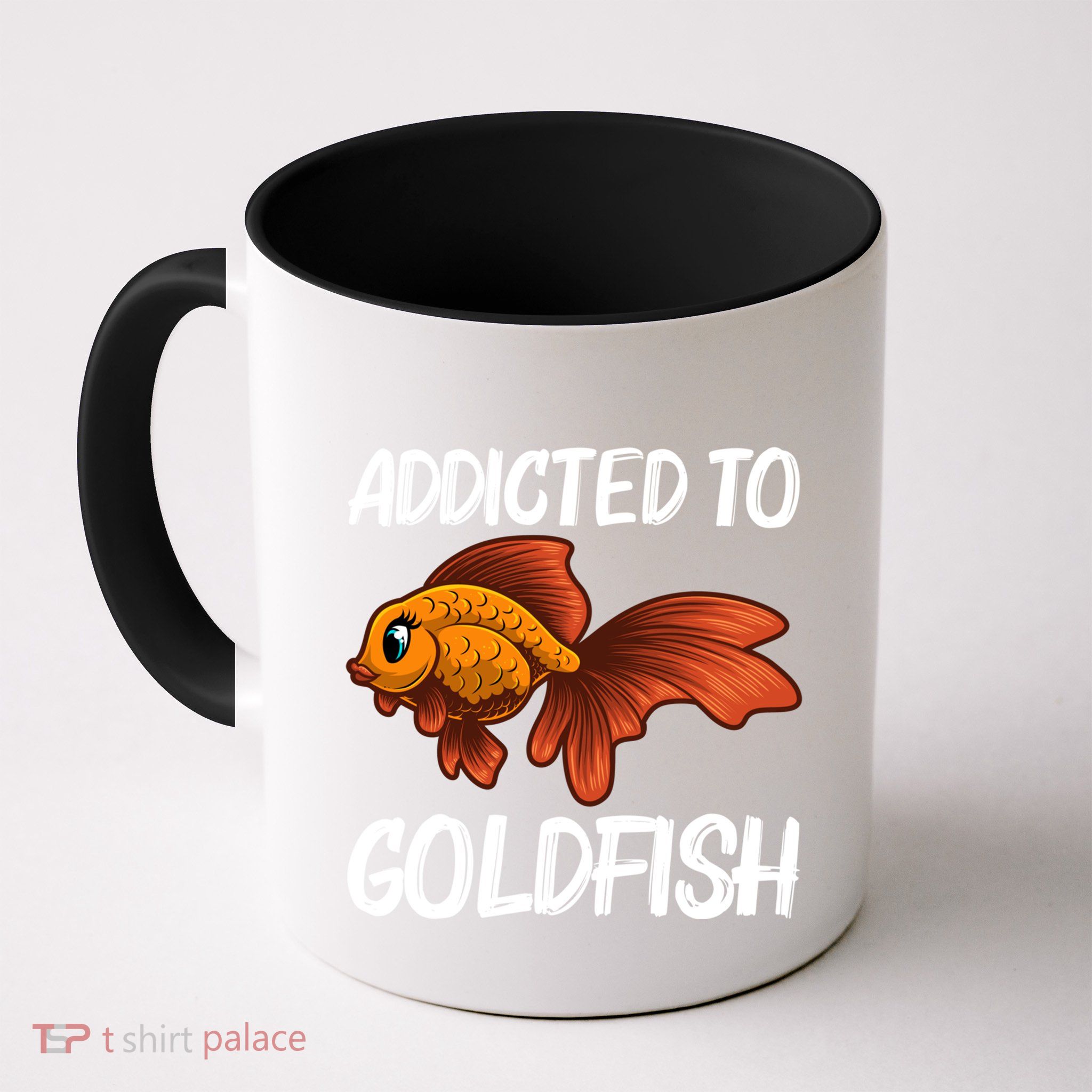 Cute Goldfish Design Pet Fish Goldfish Lover Gift Mug